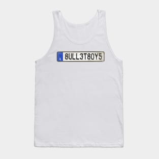 BulletBoys - License Plate Tank Top